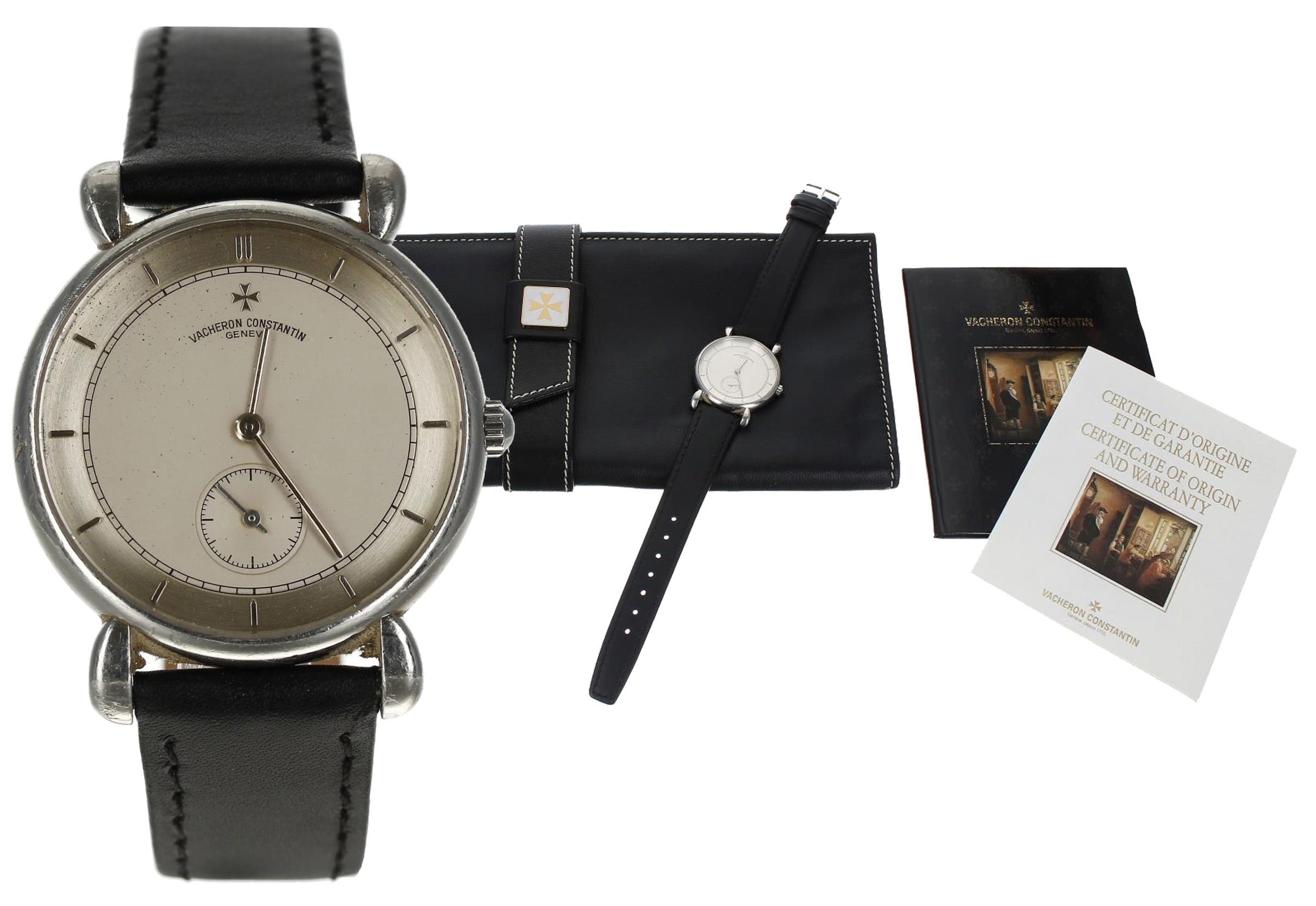 Fine Vacheron Constantin, Geneve Historique platinum limited edition gentleman's wristwatch,