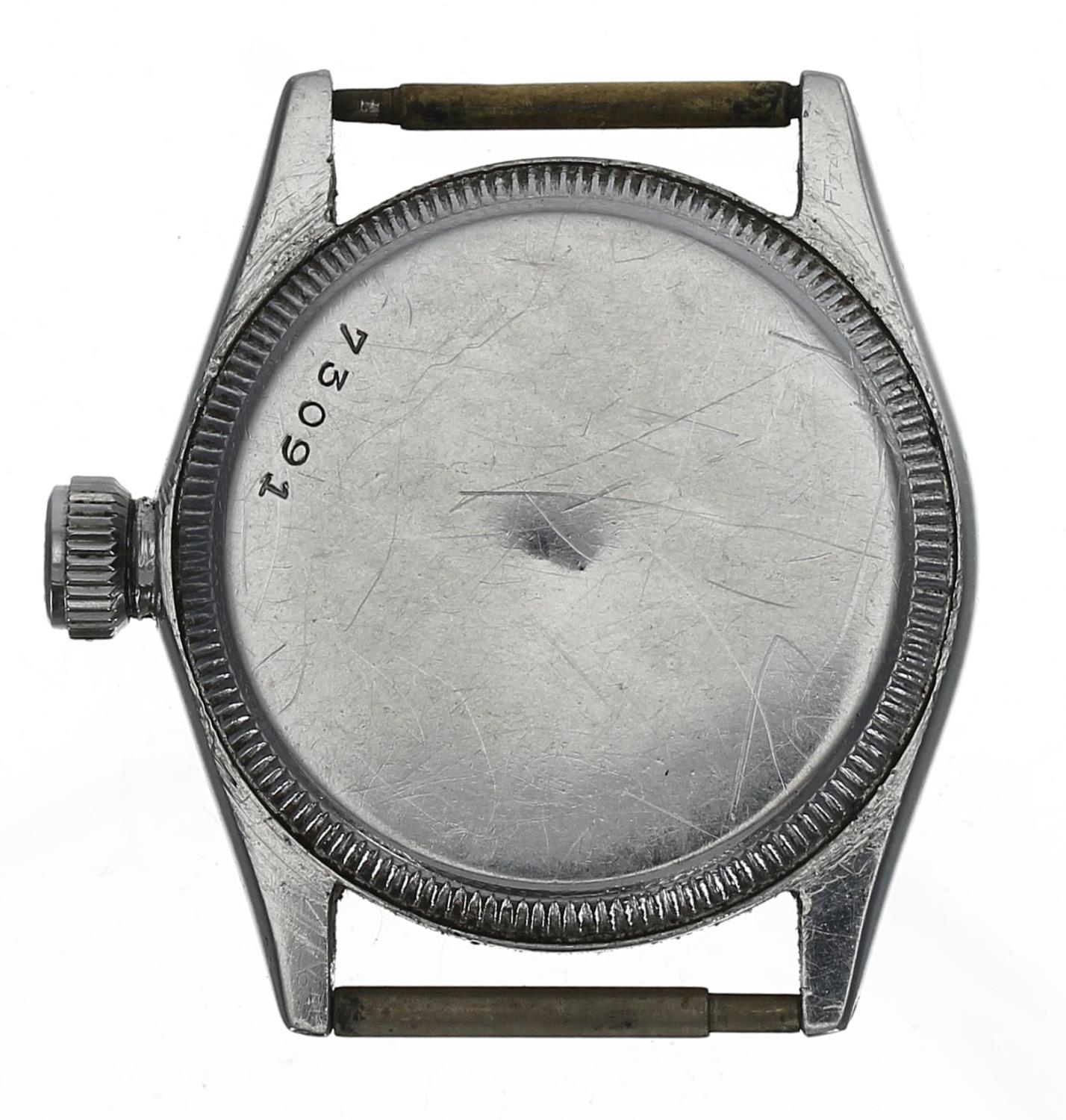 Rolex Oyster Royal mid-size stainless steel gentleman's wristwatch, serial no. 73xxx, circa 1954, - Bild 2 aus 3