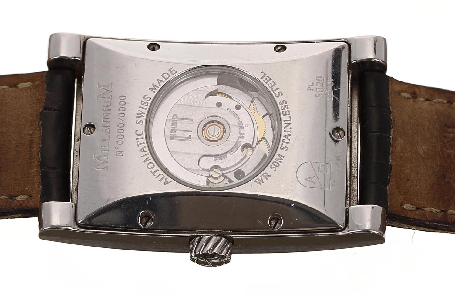 Dunhill Millennium limited edition prototype automatic stainless steel gentleman's wristwatch, - Image 2 of 2