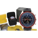Breitling Chrono-Matic 1461 Chronometre Chronograph automatic limited edition stainless steel