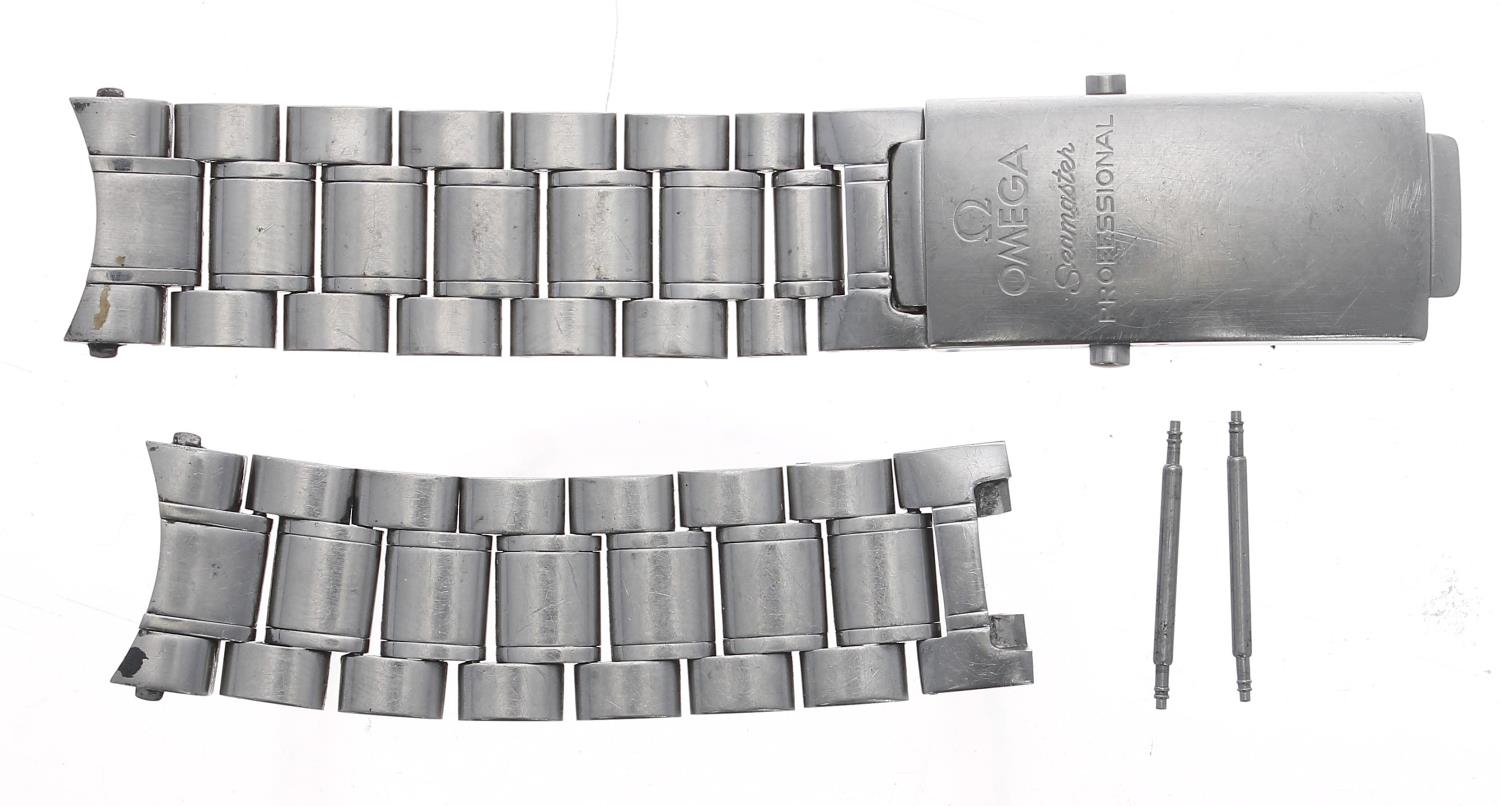 Omega Seamaster Professional stainless steel wristwatch bracelet, reference. 1612/932 (requires a