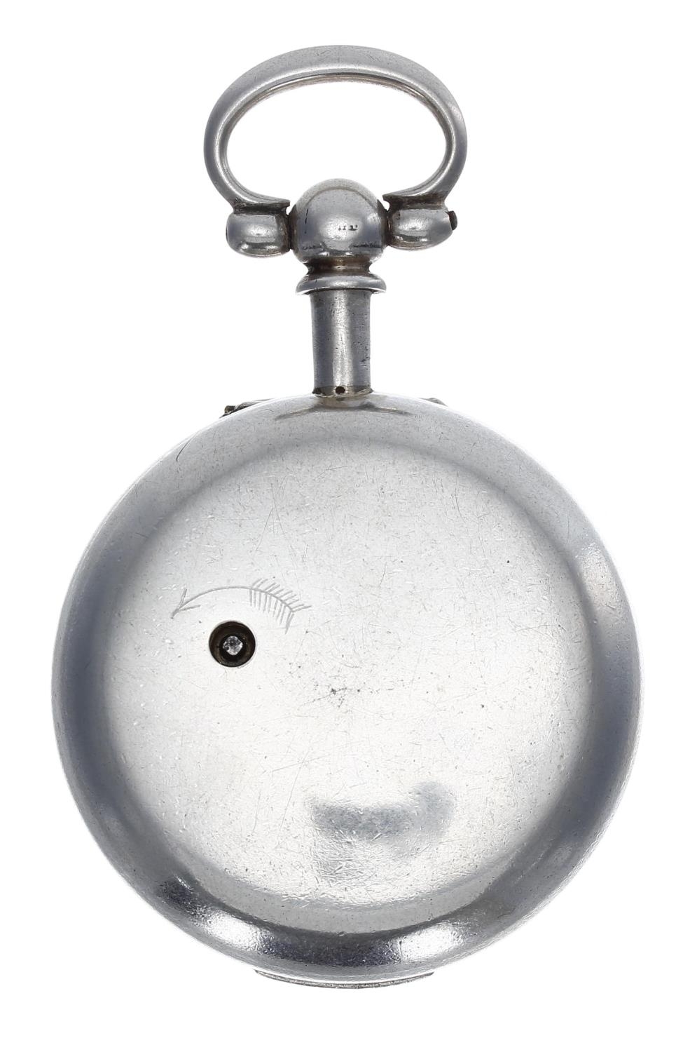R&G Beesley, Liverpool - Victorian silver fusee lever pocket watch, Birmingham 1894, signed - Image 6 of 6