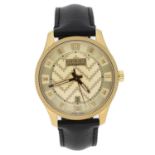 Gucci G-Timeless automatic gold plated gentleman's wristwatch, reference no. 126.3, circa 2018,