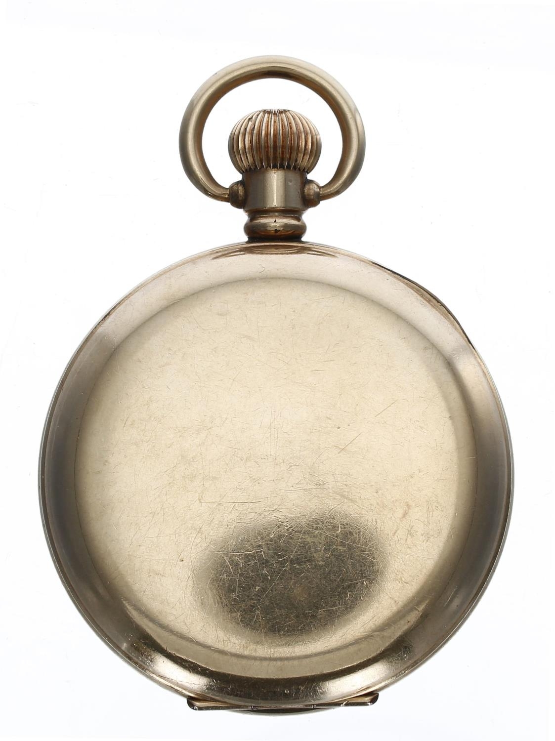 Rolex - Swiss gold plated lever pocket watch, signed 17 jewel three adj. movement, signed dial - Image 4 of 4