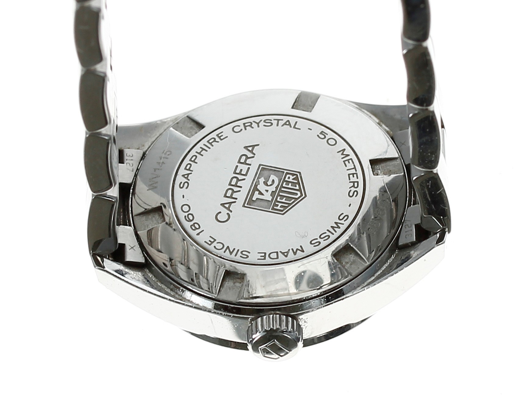 Tag Heuer Carrera lady's stainless steel wristwatch, reference no. WV1415, serial no. EBV8xxx, circa - Image 3 of 3
