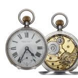 Oxford Watch Co. - Good Swiss silver (0.935) quarter repeating pocket watch, unsigned movement