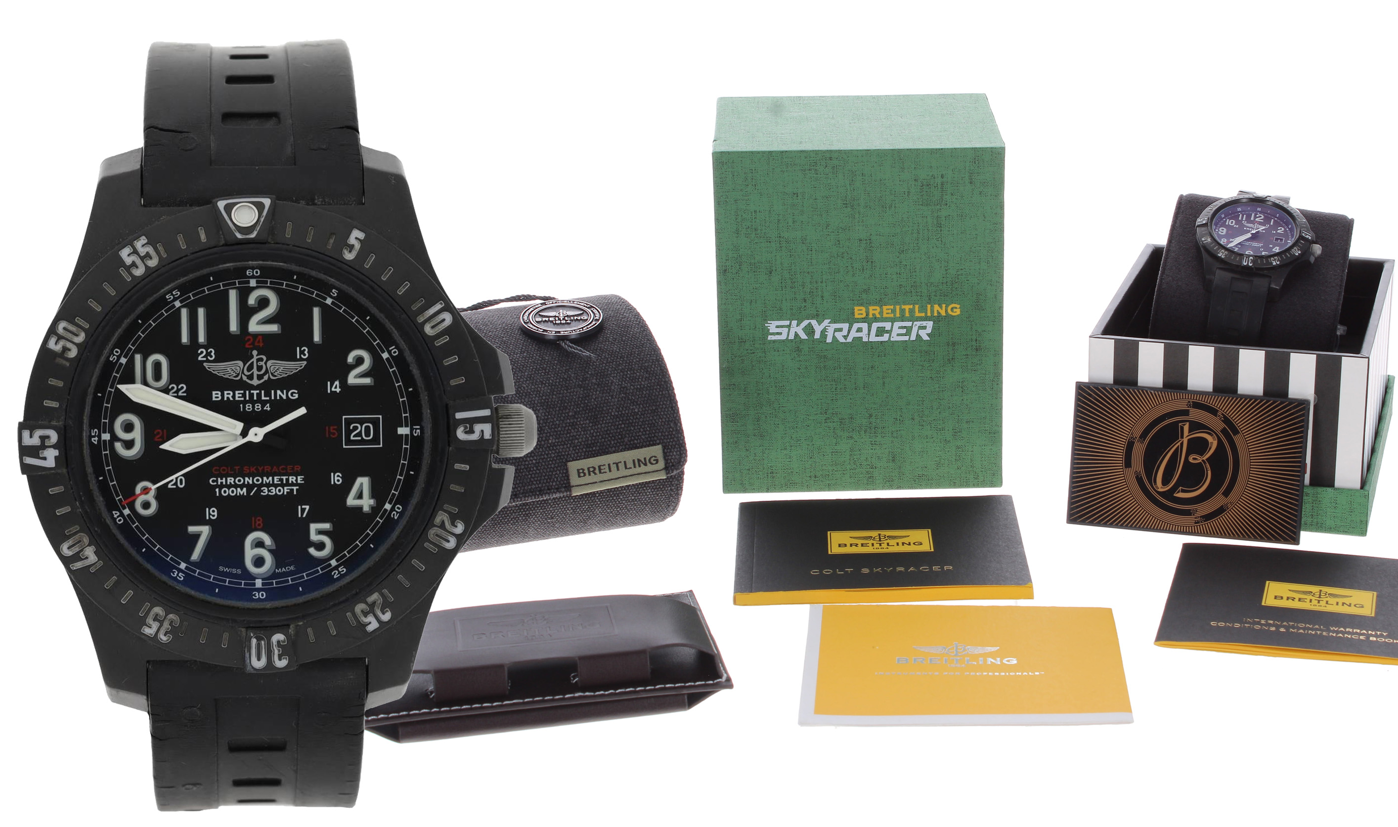 Breitling Colt Skyracer Breitlight gentleman's wristwatch, reference no. X74320, circa 2018,