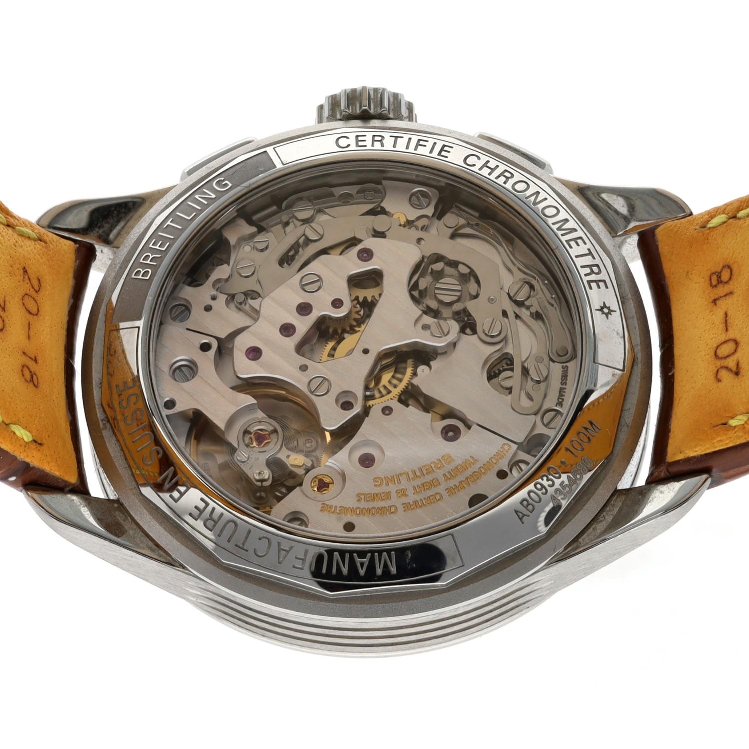 Breitling Premier B09 Chronograph 40 stainless steel gentleman's wristwatch, reference no. AB0930, - Image 7 of 7
