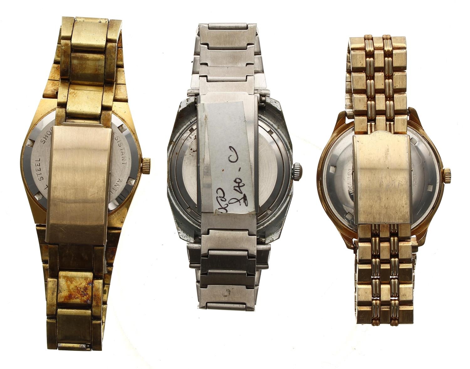 Three automatic gentleman's wristwatches to include Sekonda, Camy and Imada (3) - Image 2 of 2