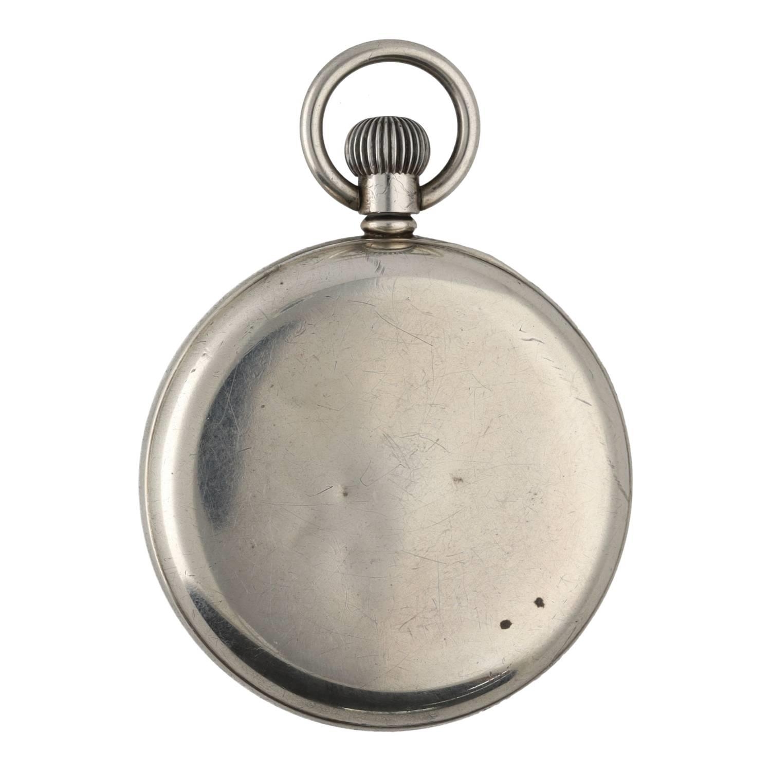 American Waltham 'Traveler' silver lever pocket watch, circa 1902, serial no. 11399972, signed - Image 3 of 3