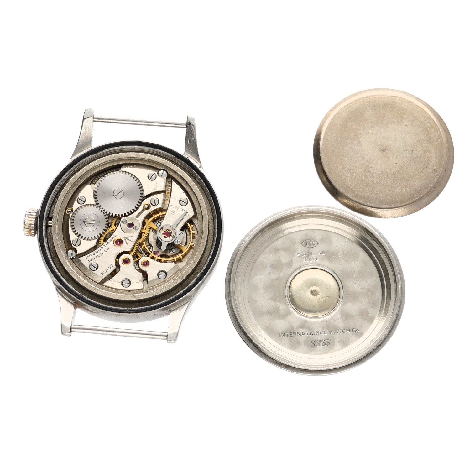 International Watch Co. (IWC) Mark 11 British Military RAF pilot's stainless steel wristwatch, circa - Image 3 of 3