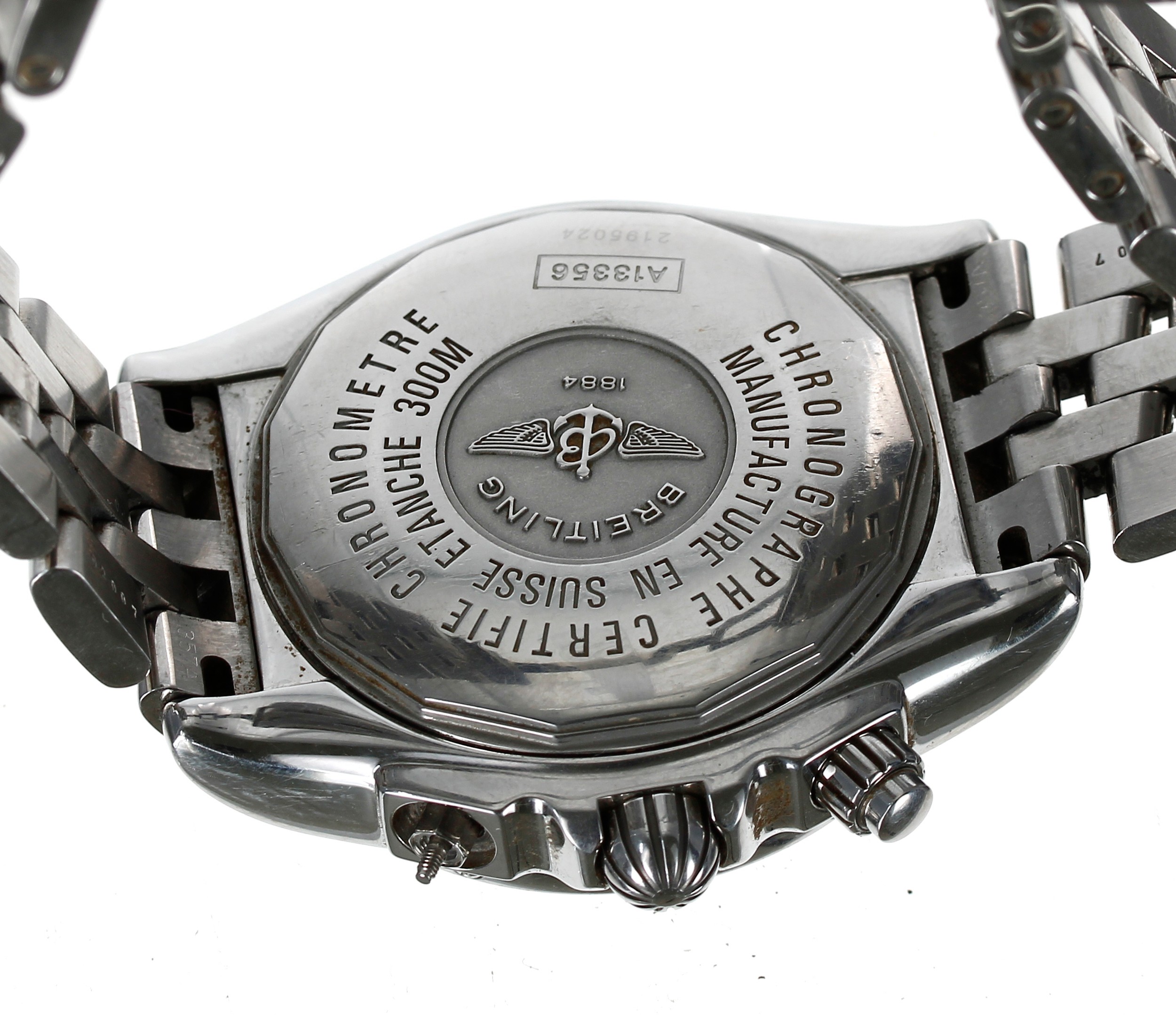 Breitling Chronomat Evolution Chronograph Chronometre automatic stainless steel gentleman's - Image 2 of 2