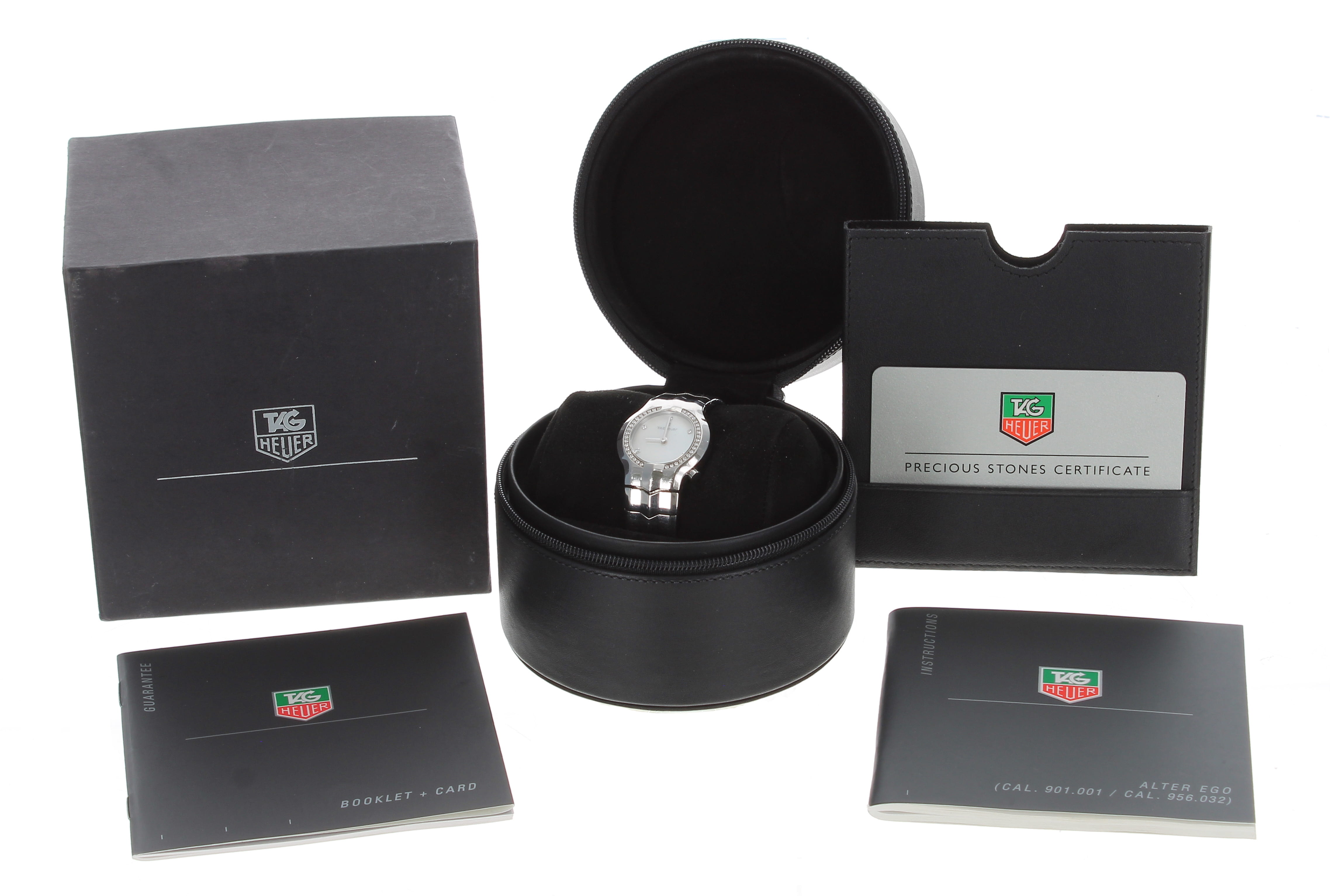 Tag Heuer Alter Ego stainless steel lady's wristwatch, reference no. WAA1416, serial no. YF8xxx, - Image 3 of 3