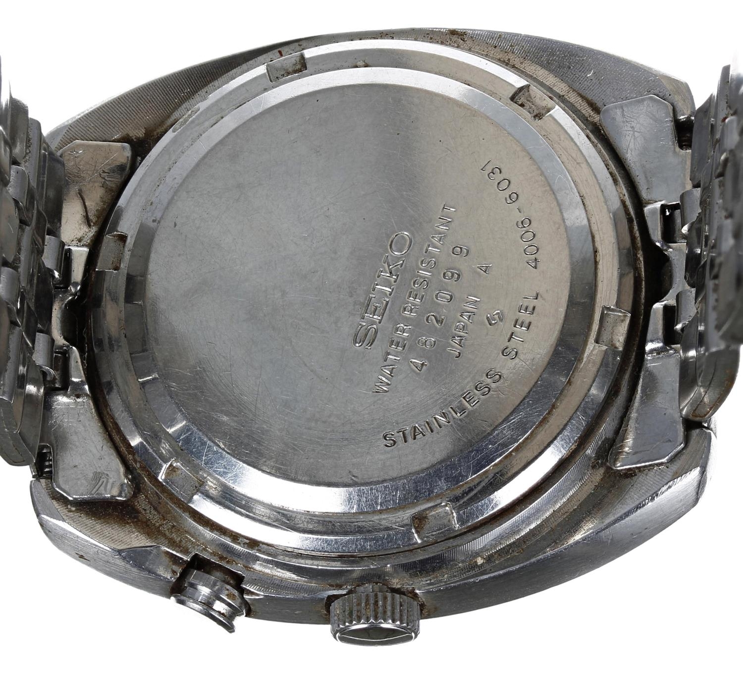 Seiko Bell-Matic automatic stainless steel gentleman's wristwatch, ref. 4006-6031, serial no. - Image 2 of 2