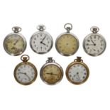 Quantity of Smiths pocket watches for repair to include a Smiths Ranger automaton and Smiths