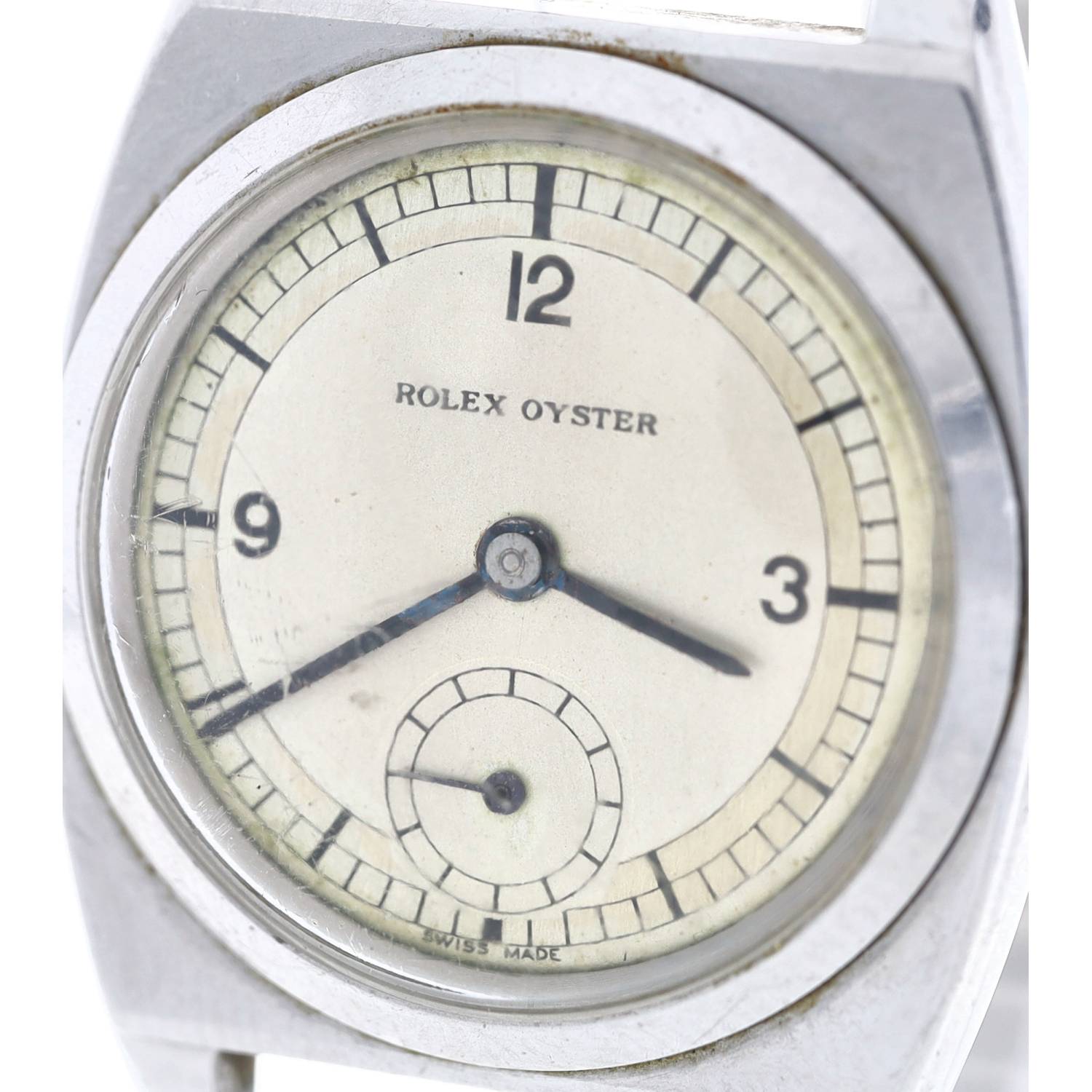 Rolex Oyster mid-size stainless steel gentleman's wristwatch, reference no. 2574, case no. 2343xx, - Image 4 of 6