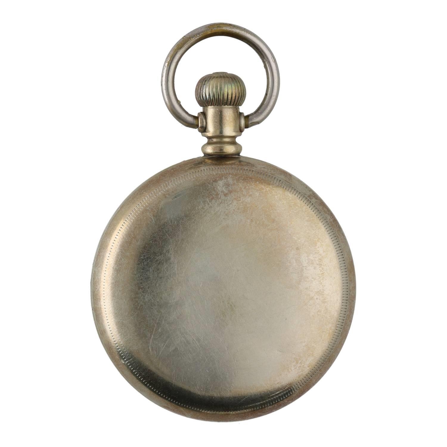Elgin National Watch Co. lever set nickel cased pocket watch, circa 1891, serial no. 4470680, signed - Image 3 of 3