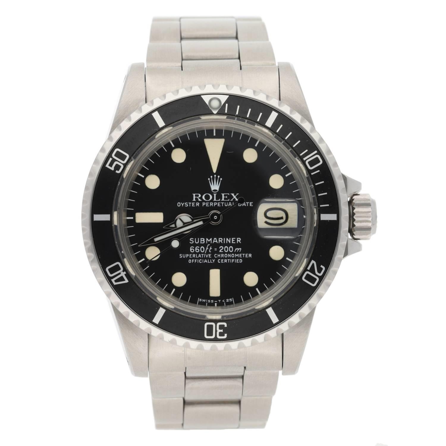 SERVICED IN JULY 2022 - Rolex Oyster Perpetual Date Submariner stainless steel gentleman's - Image 2 of 7