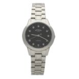 Rotary Cambridge Diamond stainless steel lady's wristwatch, 32mm