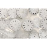 Quantity of assorted fob/wrist watch dials (100 approx)