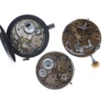 Three repeater pocket watch movements for repair (3)