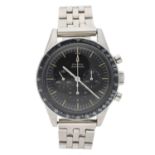 Rare Omega Speedmaster 'Ed White' Pre-Moon Chronograph stainless steel gentleman's wristwatch,