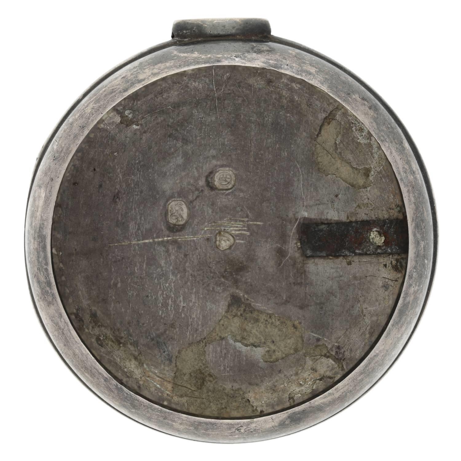 D. Vander Velde, Sunderland - early 19th century English silver pair cased verge pocket watch, - Image 10 of 10