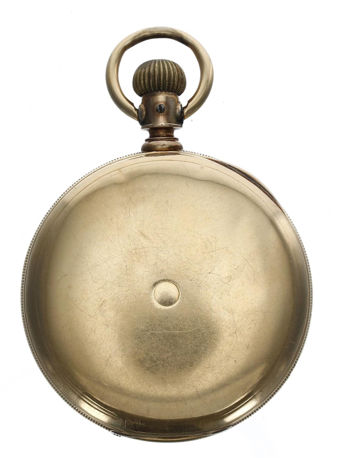 American Waltham 'Riverside' 18ct lever set hunter pocket watch, circa 1886, serial no. 3190461, - Image 5 of 5