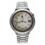 Omega Electronic Chronometer f300 stainless steel gentleman's wristwatch, reference no. 198.012,