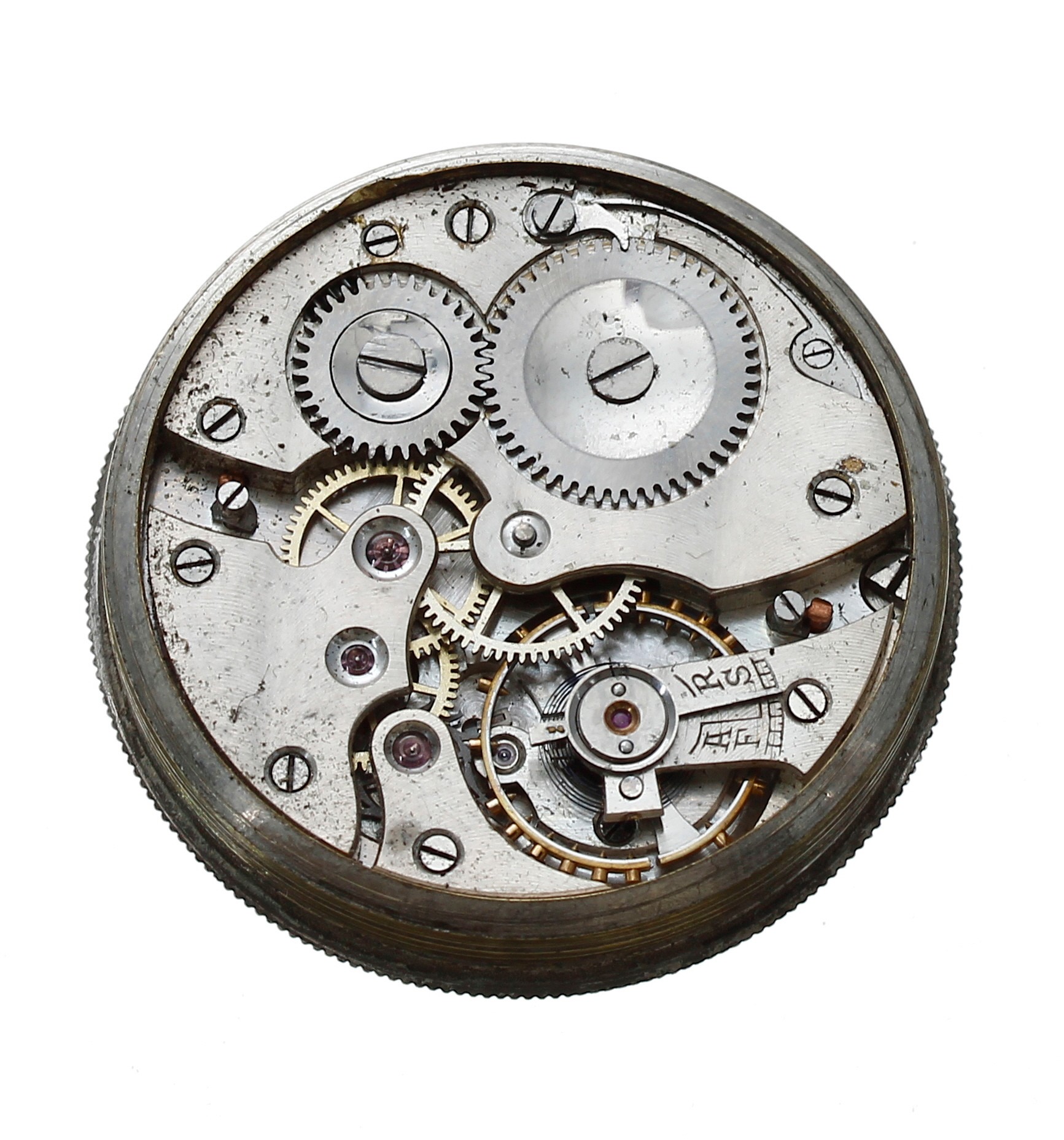 Silver WWI period 'Borgel' cased wire-lug gentleman's wristwatch, import hallmarks London 1914, case - Bild 3 aus 4