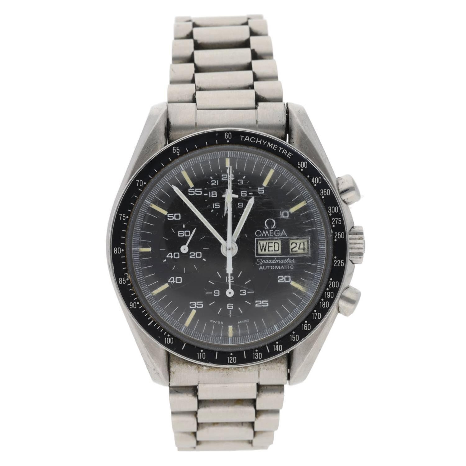 Rare Omega Speedmaster 'Holy Grail' Chronograph automatic stainless steel gentleman's wristwatch, - Image 2 of 9