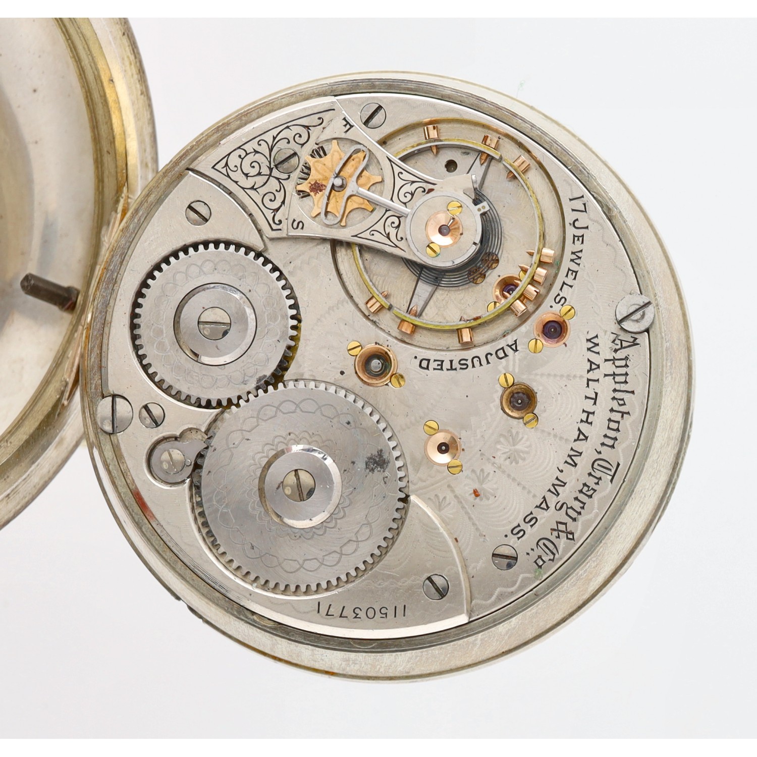 American Waltham 'Appleton Tracy & Co.' lever set pocket watch, circa 1902, serial no. 11503771, - Image 3 of 4