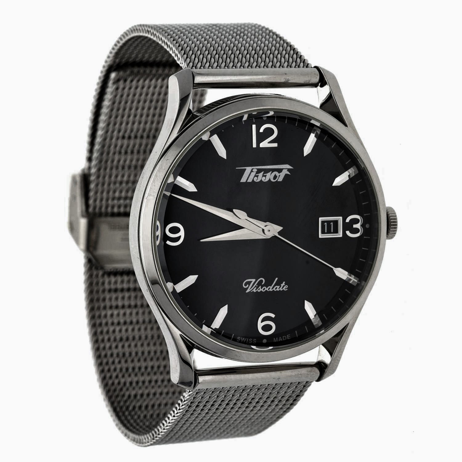 Tissot Heritage Visodate stainless steel gentleman's wristwatch, reference no. T118410A, circa 2019,