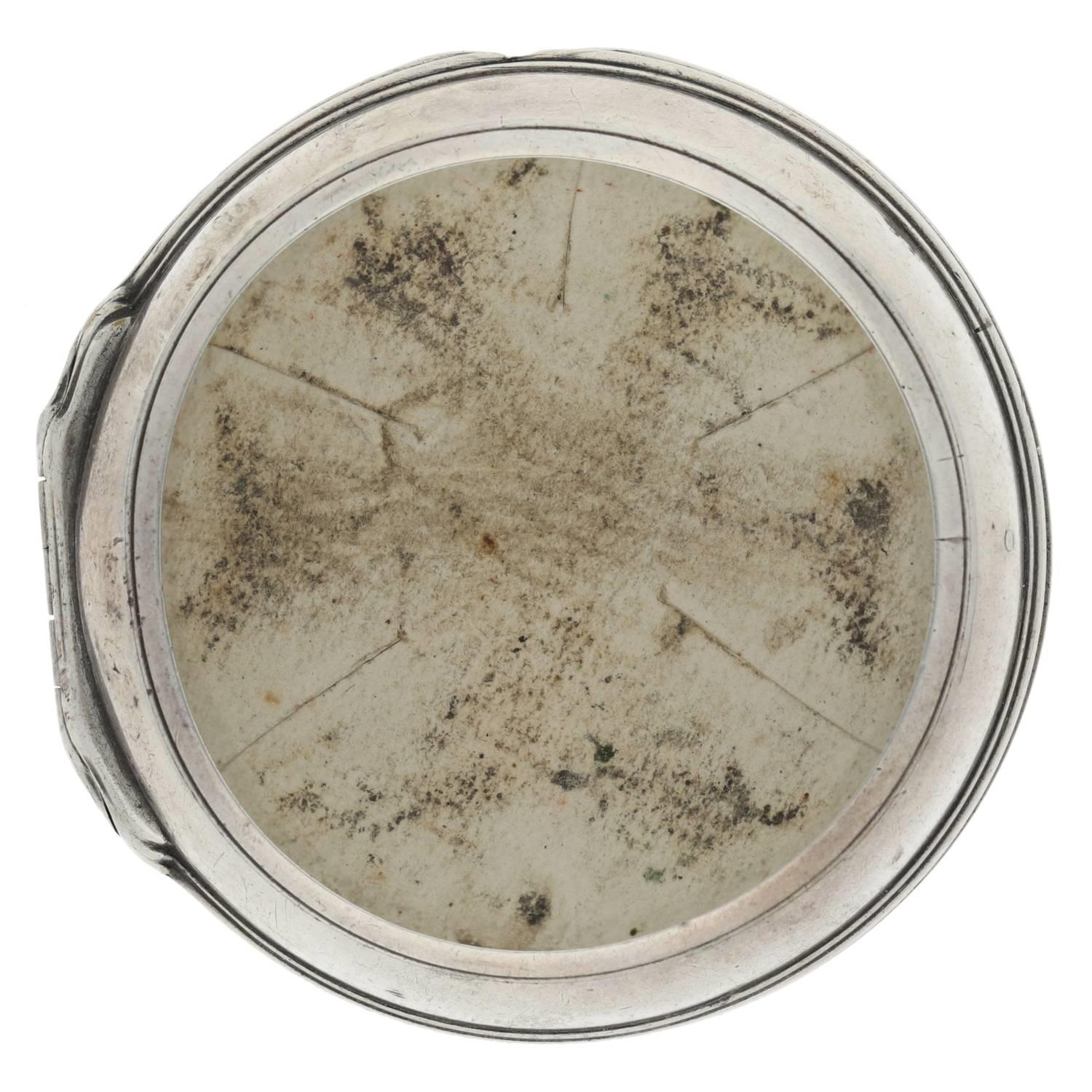 William Knight, West Marden - mid-18th century English silver pair cased verge pocket watch, - Image 10 of 10