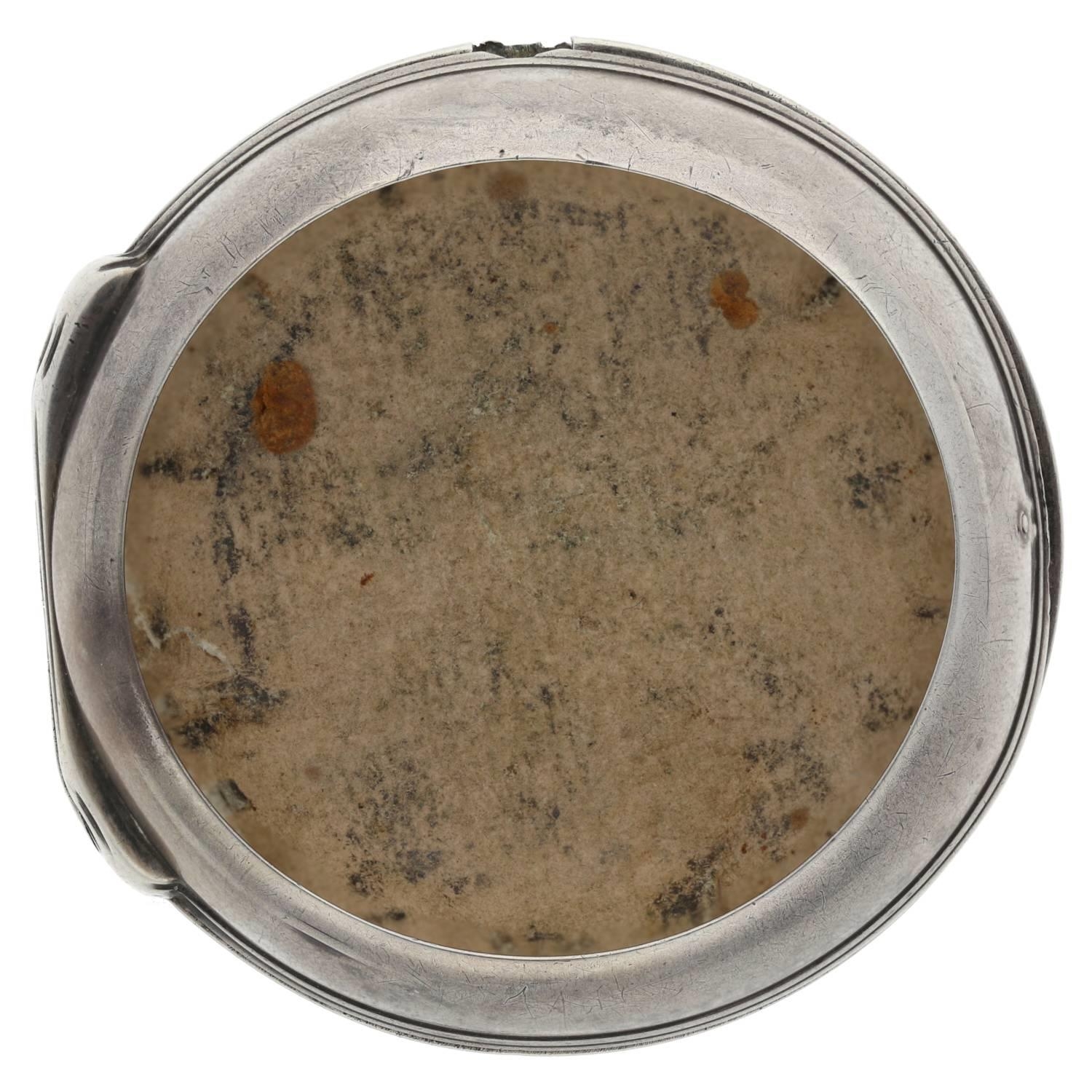 John Wilter, London - English 18th century silver pair cased verge calendar pocket watch, the - Image 11 of 11
