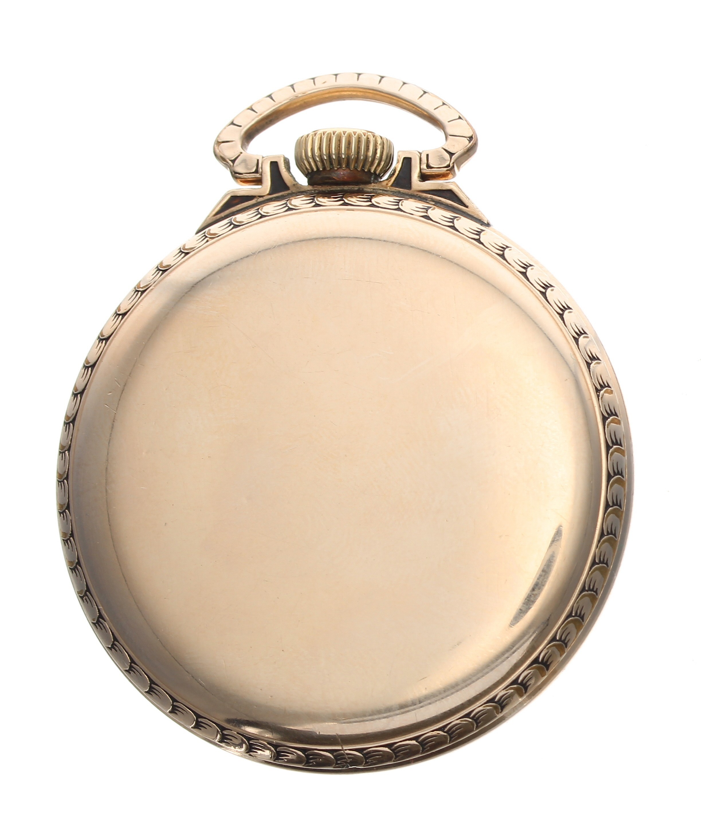 American Waltham 'Vanguard' 10k gold filled pocket watch with 'up/down' power reserve indicator, - Image 4 of 4