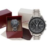 Rare Omega Speedmaster 'Holy Grail' Chronograph automatic stainless steel gentleman's wristwatch,