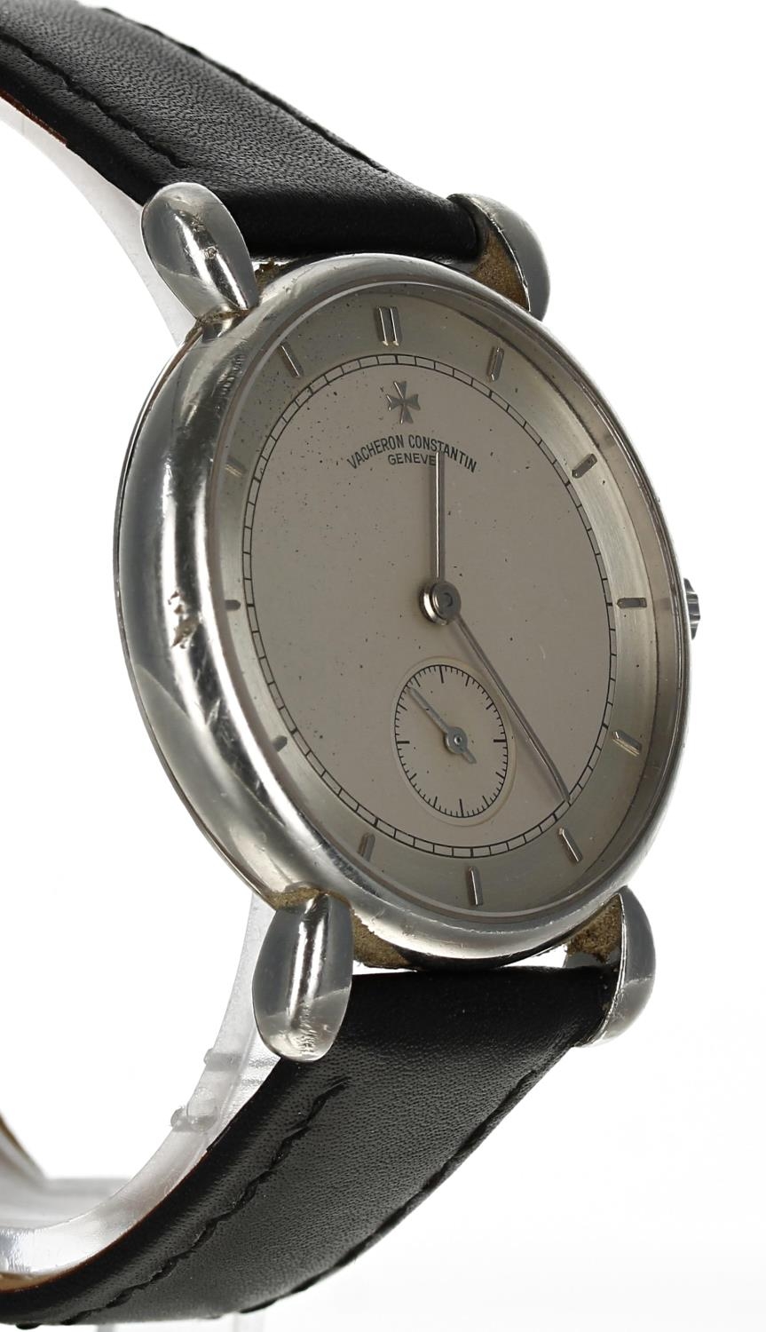 Fine Vacheron Constantin, Geneve Historique platinum limited edition gentleman's wristwatch, - Image 5 of 10