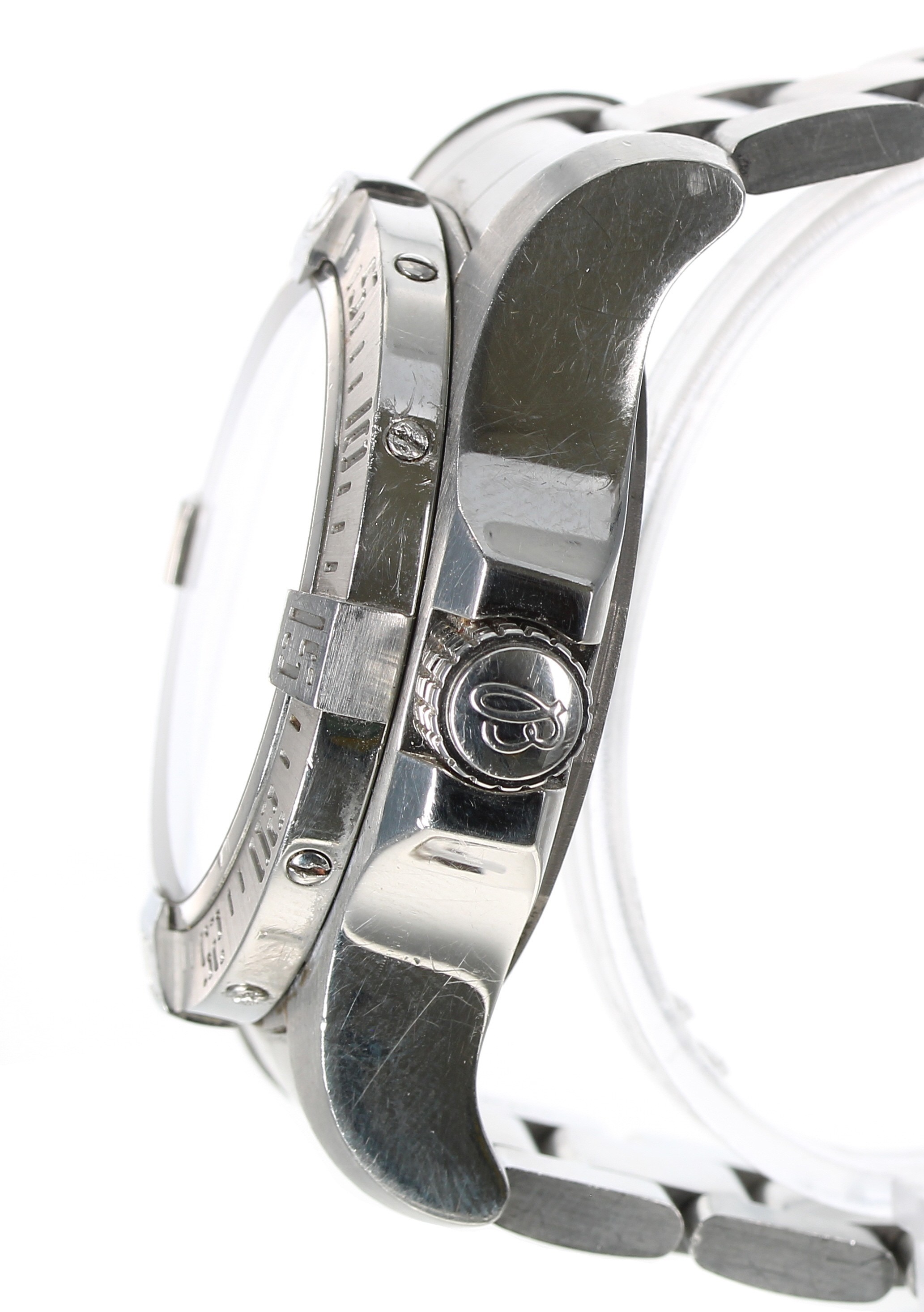 Breitling 'R.A.F Regiment' 75th Anniversary stainless steel automatic gentleman's wristwatch, - Bild 2 aus 5