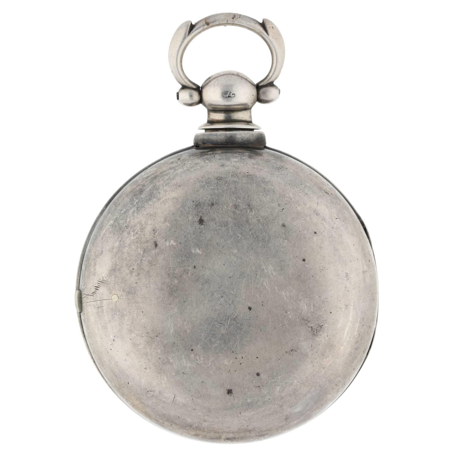 D. Vander Velde, Sunderland - early 19th century English silver pair cased verge pocket watch, - Image 8 of 10