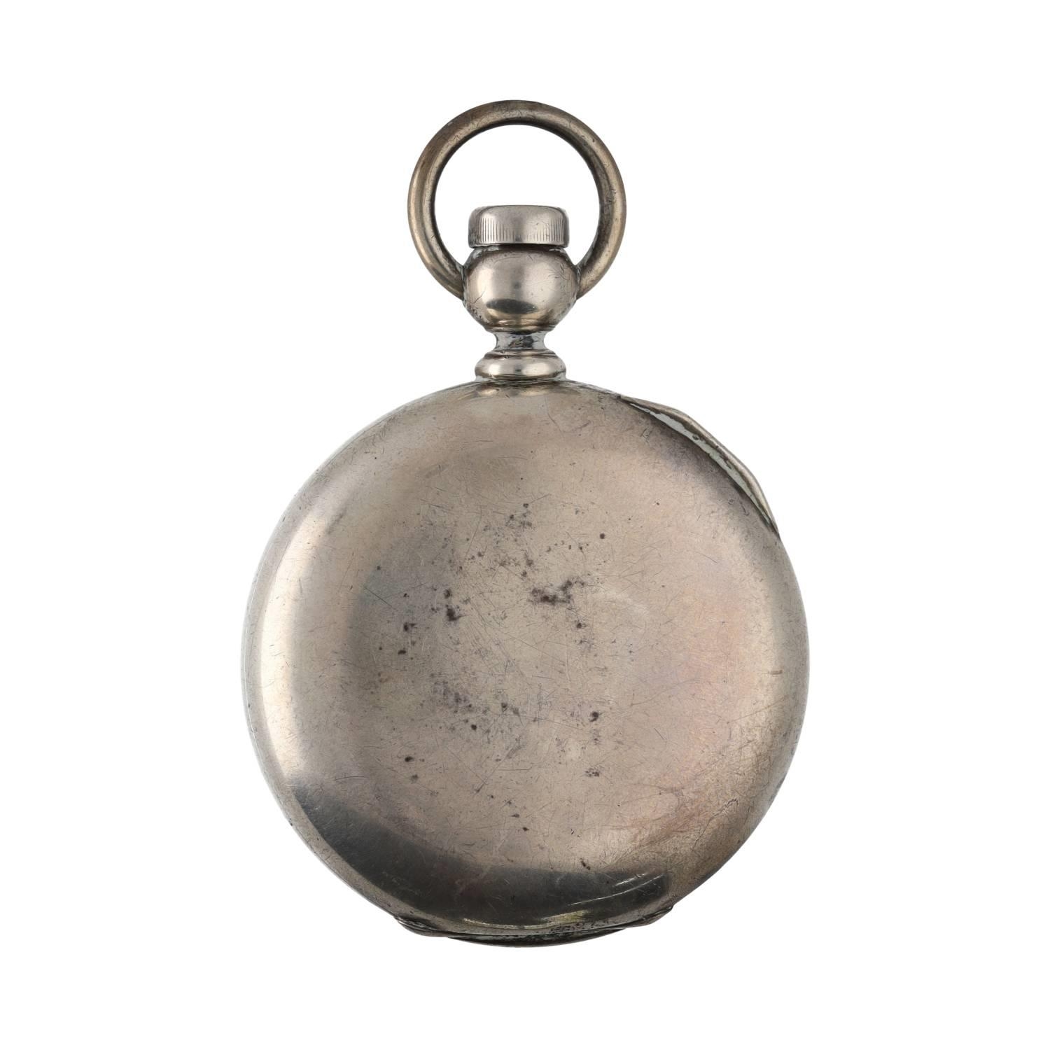 American Waltham lever hunter pocket watch, circa 1906, serial no. 15423207, signed movement with - Image 4 of 4