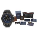 Breitling Avenger Chronograph 45 Night Mission Chronometre DLC-coated titanium automatic gentleman's