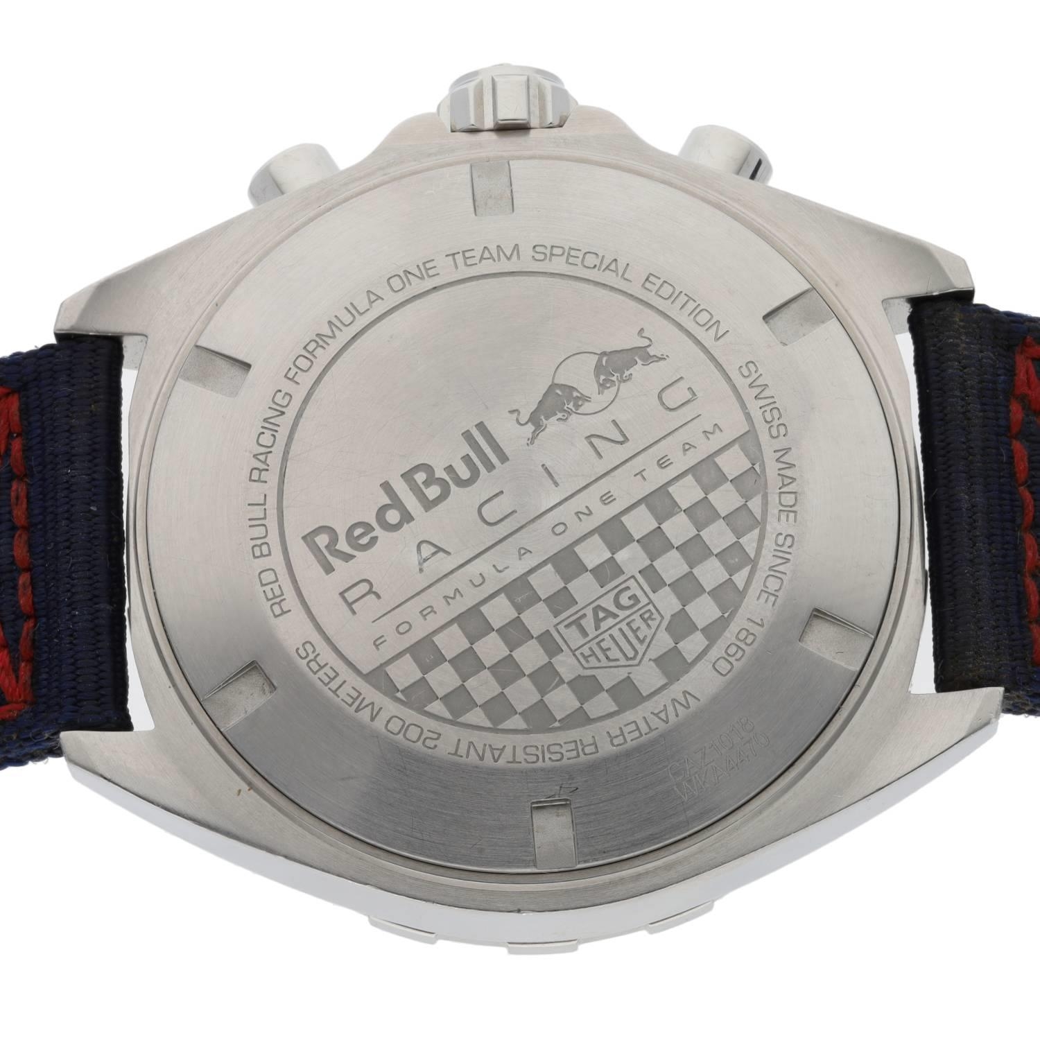 Tag Heuer Formula 1 Red Bull Racing Formula One Team Special Edition Chronograph stainless steel - Bild 2 aus 3
