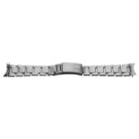 Rolex Oyster bracelet, reference 7836, with end links numbered 633 and 195MA, dated 'A' (1976), 7.