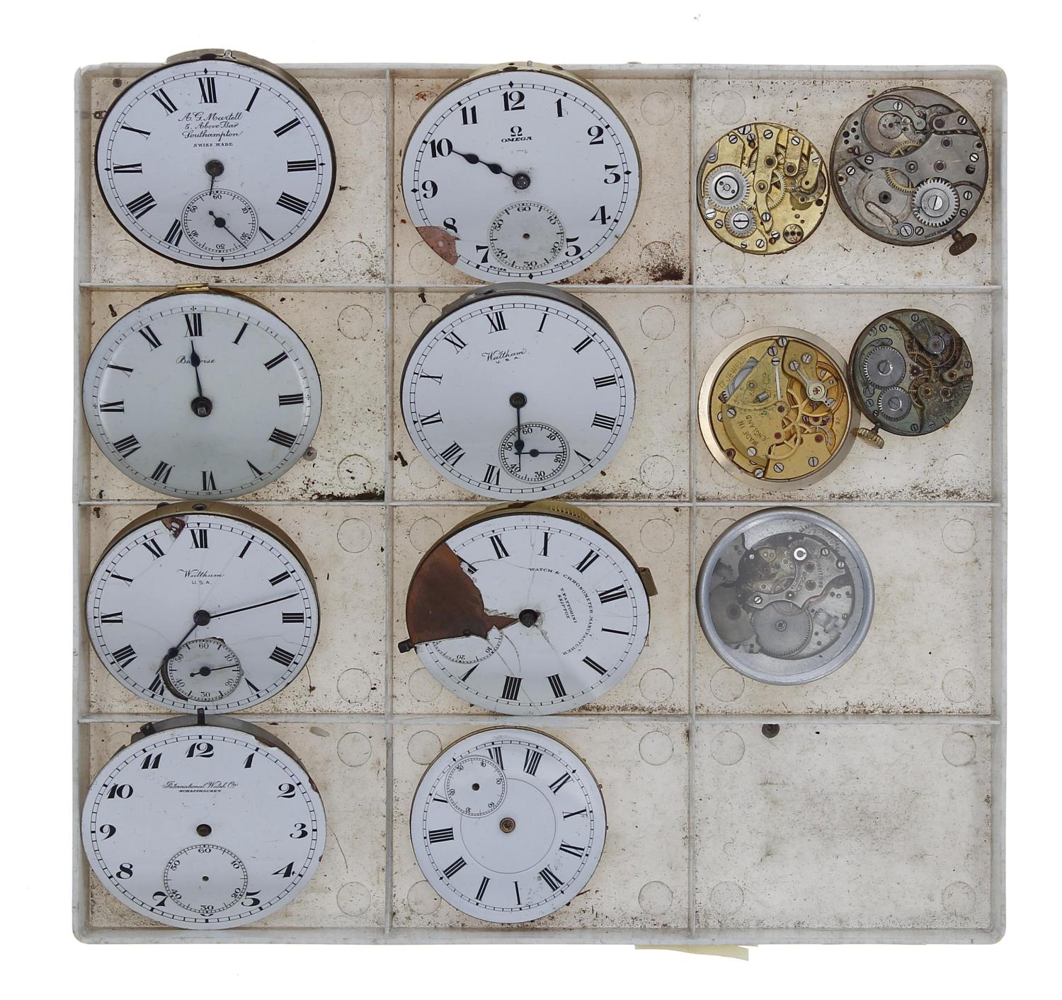 Quantity of assorted pocket and wristwatch movements to include Rolex and Smiths De Luxe - Image 2 of 2