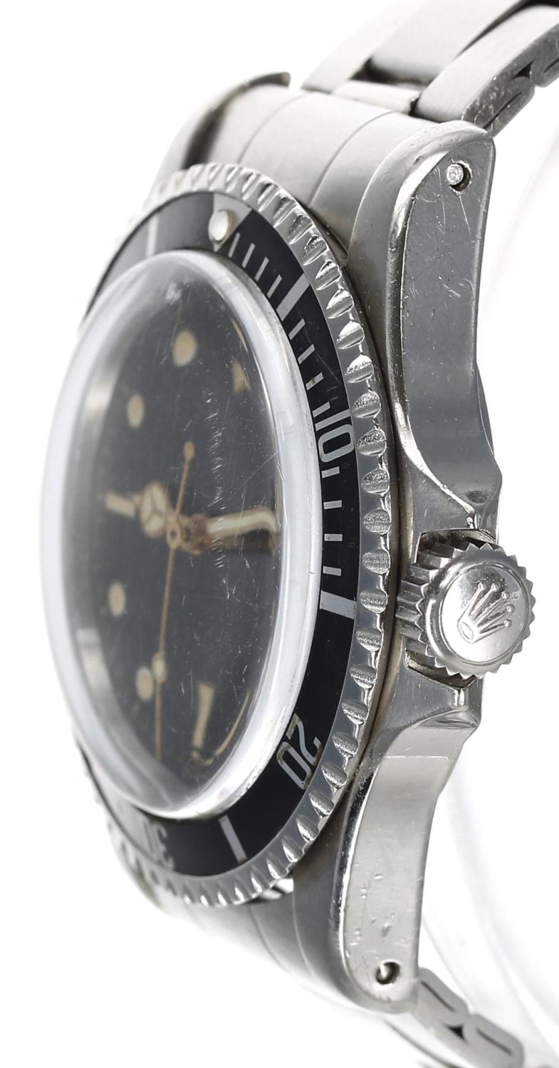 Rare Tudor Oyster-Prince Submariner stainless steel gentleman's wristwatch with the pointed crown - Image 2 of 7