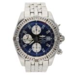 Breitling Chronomat Evolution Chronograph Chronometre automatic stainless steel gentleman's