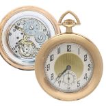 Sapho - Swiss 9ct dress pocket watch, import hallmarks London 1926, signed 15 jewel movement, the