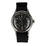 International Watch Co. (IWC) Mark 11 British Military RAF pilot's stainless steel wristwatch, circa