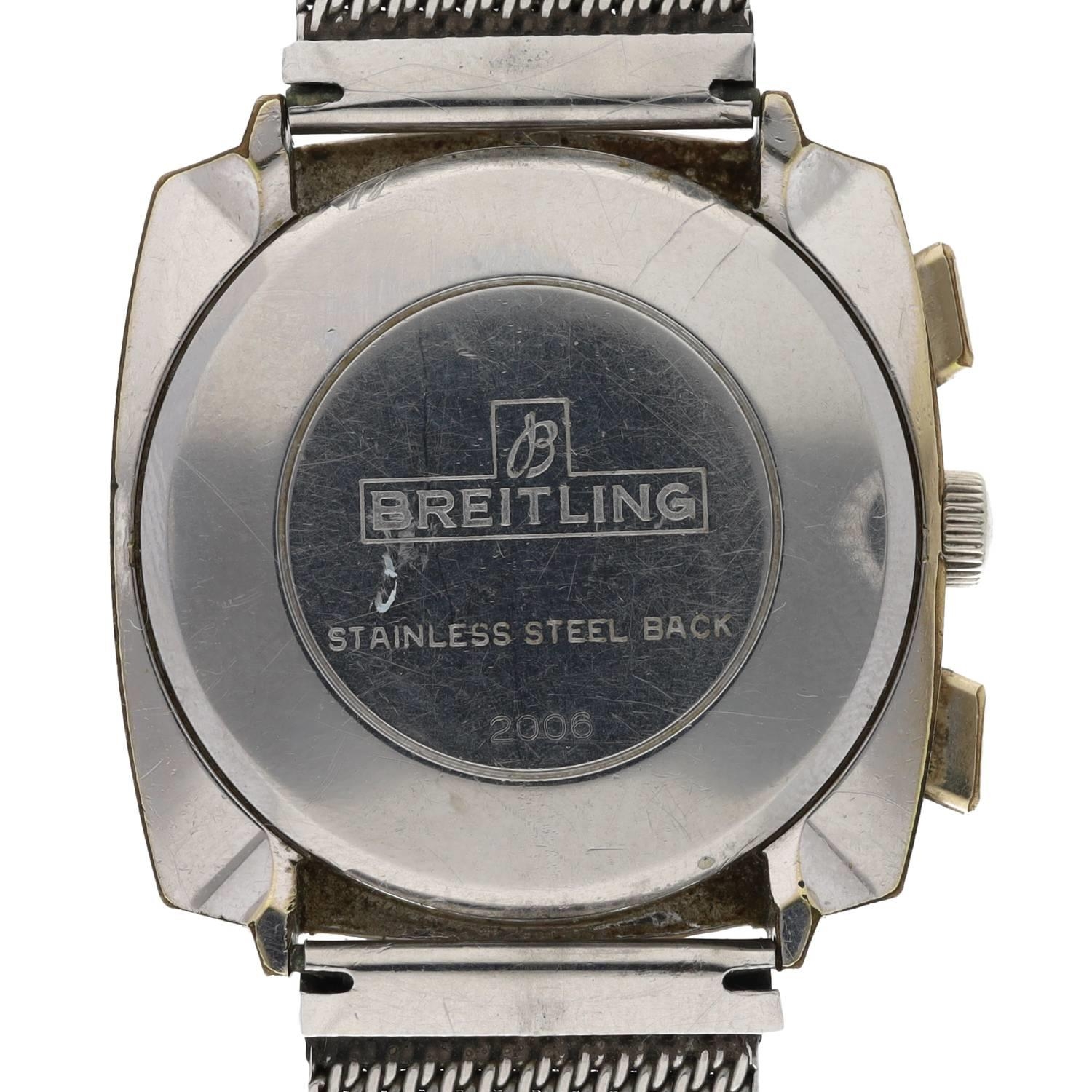 Breitling Top Time Chronograph gentleman's wristwatch, reference 2006, serial no. 1133xxx, circa - Image 2 of 2